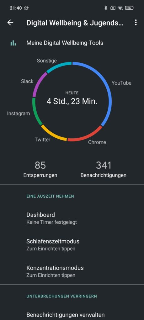 Xiaomi Poco X3 NFC Screen-On-Time
