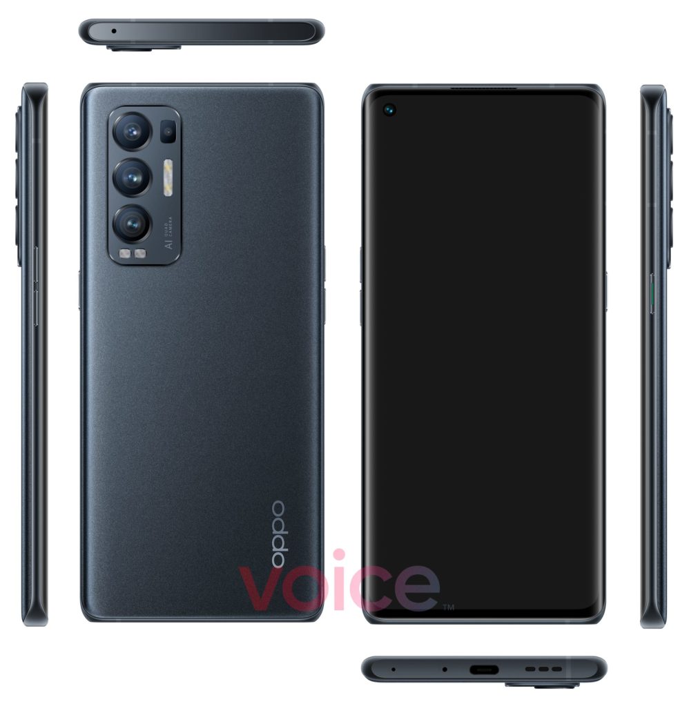 Oppo Find X3 Neo Schwarz