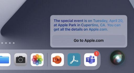 Apple Special Event Siri 2021