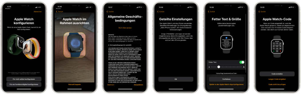 Apple Watch Series 7 Einrichtung 1
