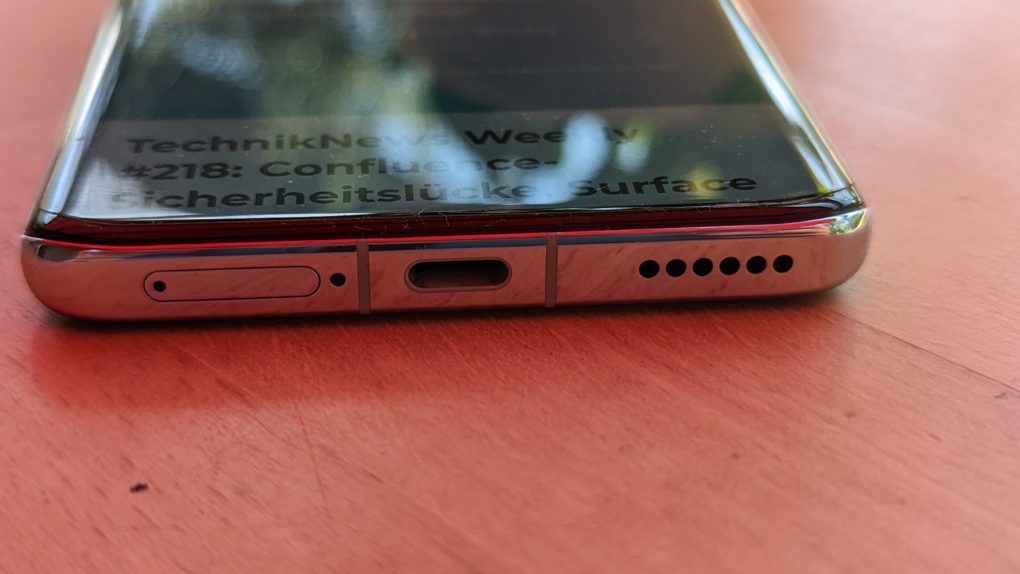 Honor Magic 4 Pro Design Lautsprecher