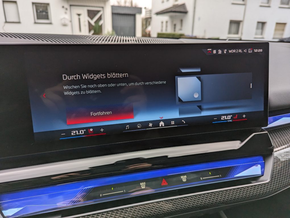 BMW i5 M60 Infotainment 2